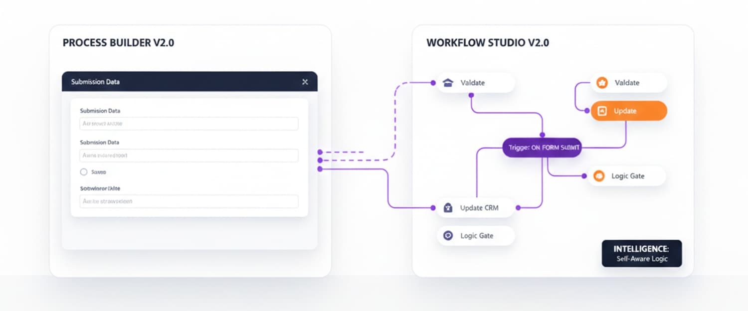 Workflow Studio V2.0 - Automate the Outcome Diagram